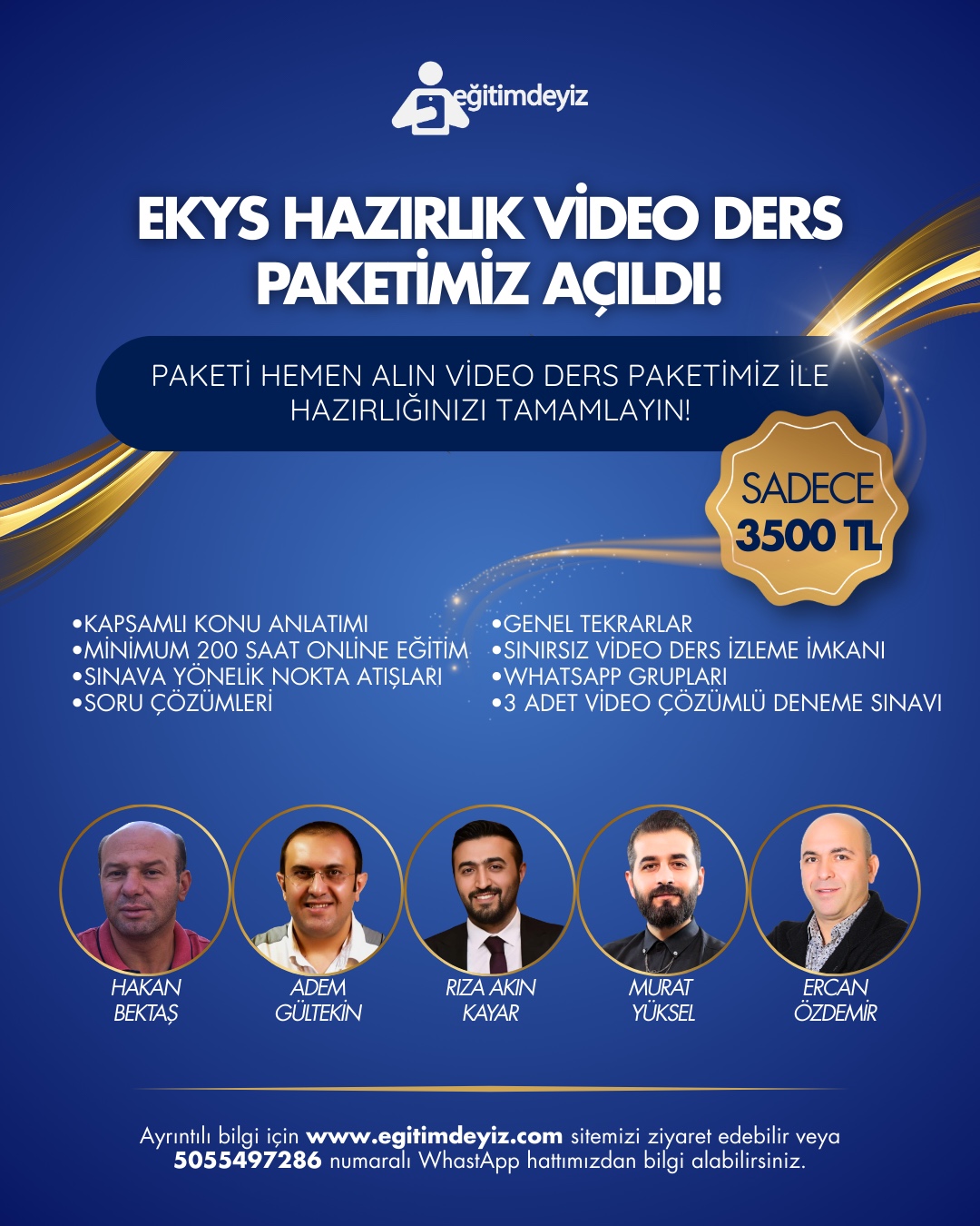 EKYS HAZIRLIK VİDEO DERS PAKETİ